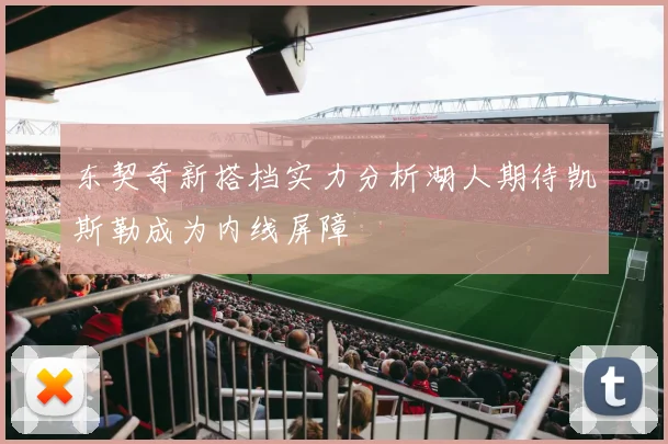 东契奇新搭档实力分析湖人期待凯斯勒成为内线屏障